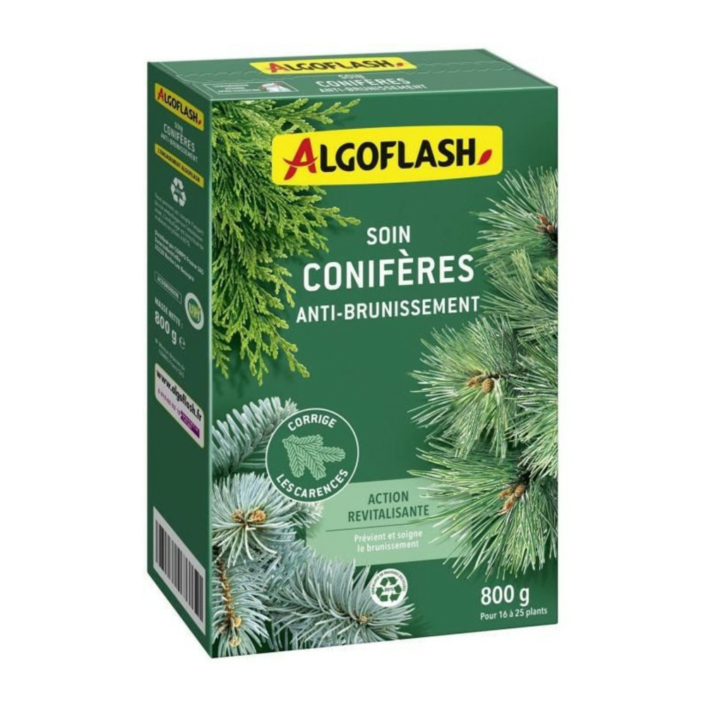 Soin coniferes anti-brunissement - algoflash naturasol naturasol - 800g
