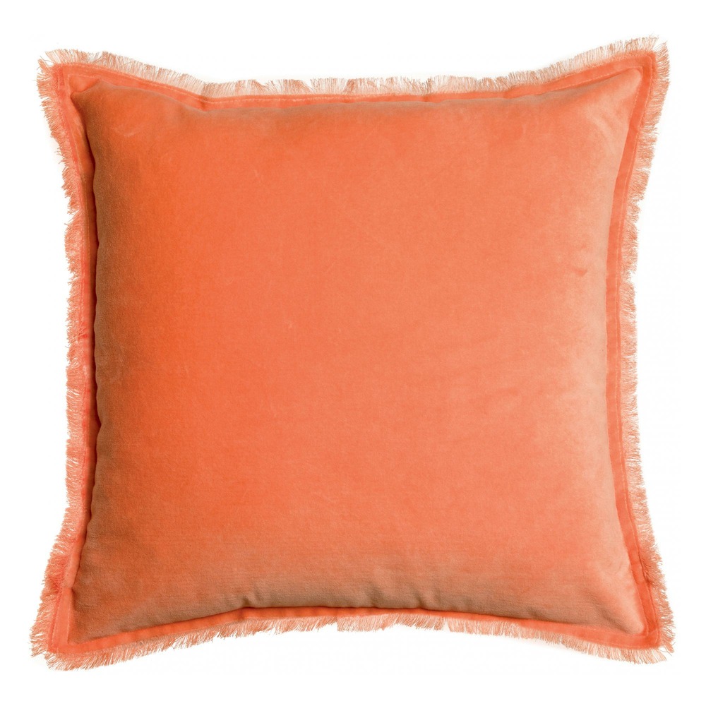 Coussin uni fara goyave 45 x 45 cm
