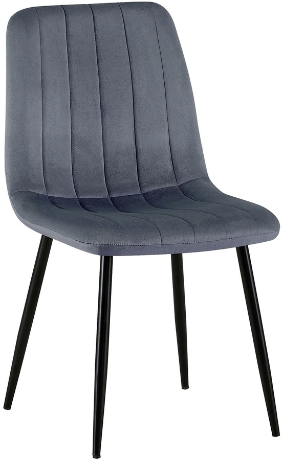 Chaise dijon en velours