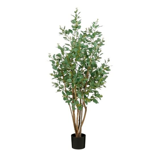 Mica decorations peuplier plante artificielle - h110 x ø60 cm - vert