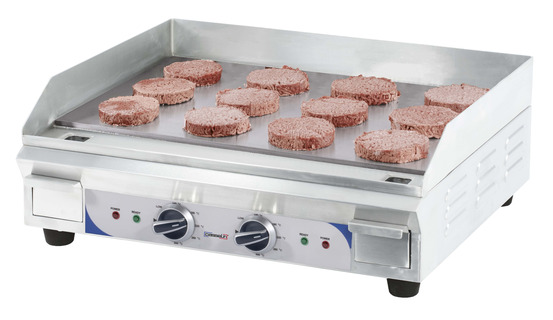 Plaque à snacker électrique premium lisse - lisse - casselin