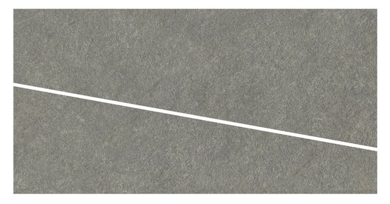 Carrelage effet pierre quartzite gris fumé cut dalle b 120x60x2 cm venturo - sol extérieur (vendu par carton de 0,72 m²) - ro'ma car