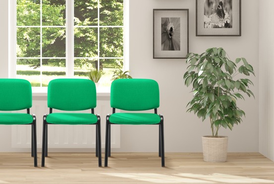 Chaise visiteur ken tissu