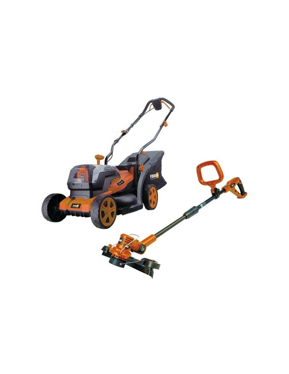 Tondeuse sans fil 2x20v+ coupe bordure 20v -ftdcb20v