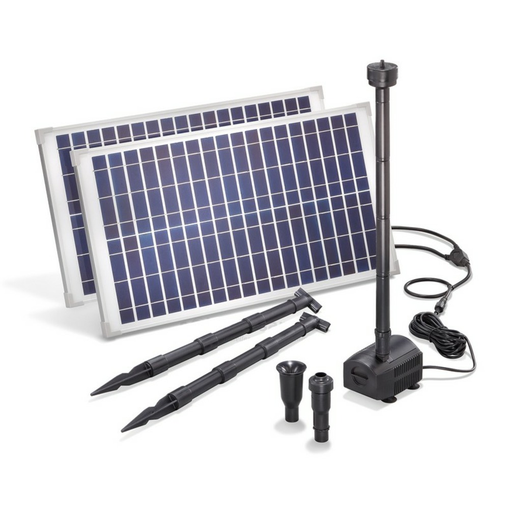 Kit pompe solaire bassin fountain pro 1750l-50w
