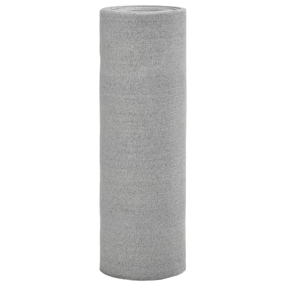 Filet brise-vue gris clair 1,8x10 m pehd 150 g/m²