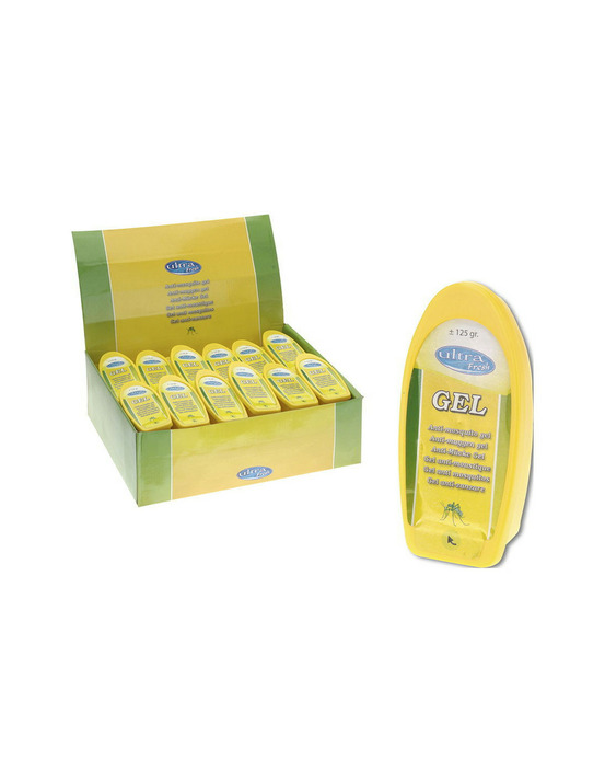 Gel/désodorant d'air citronelle anti-moustiques 125g euro/uni