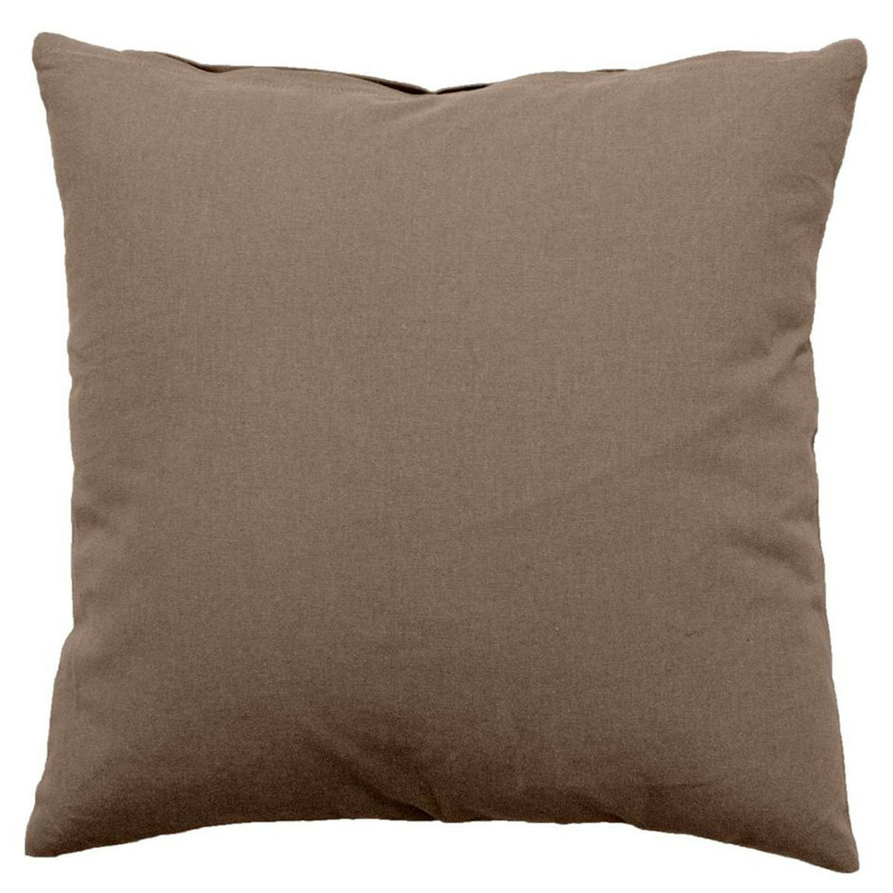 Coussin déco uni déhoussable 