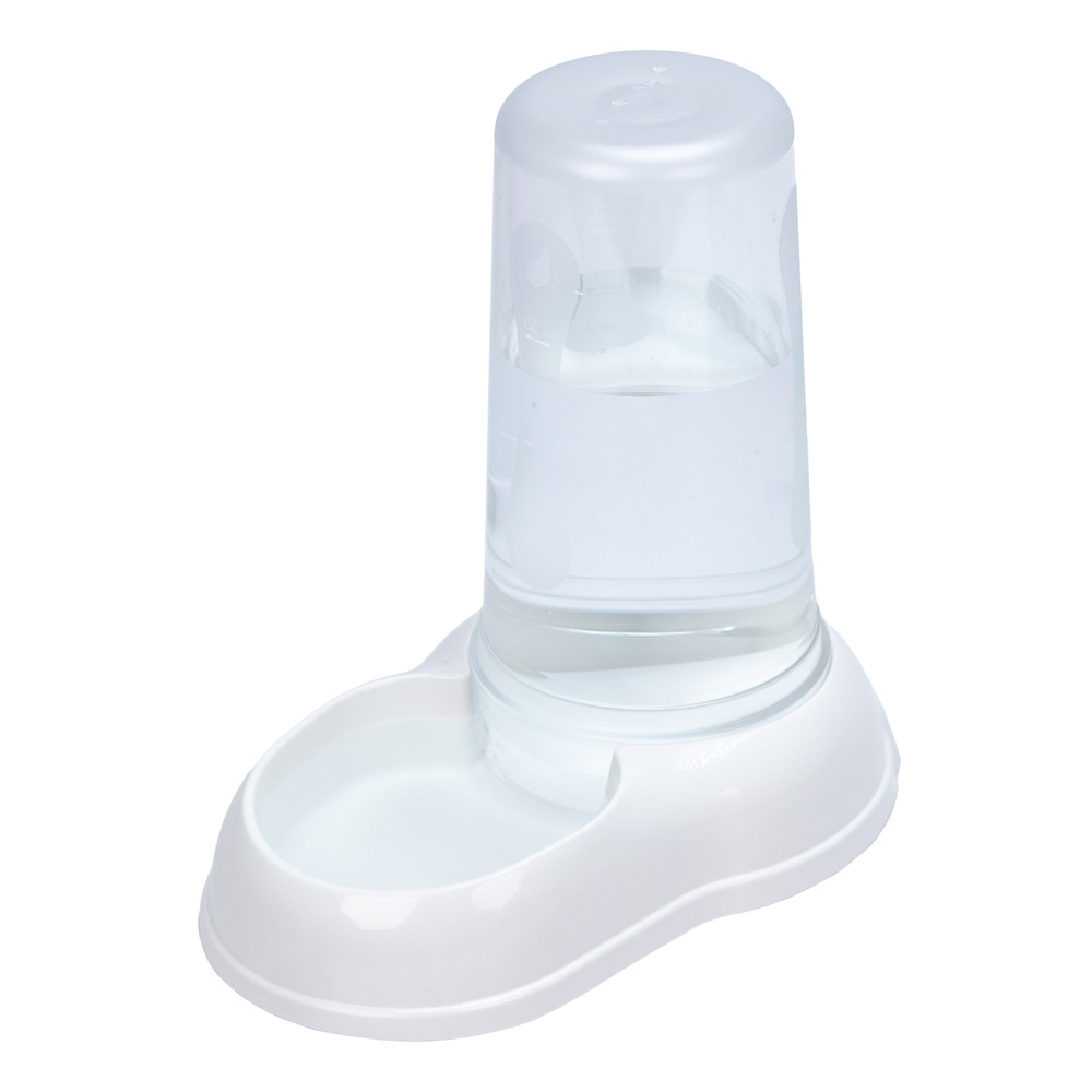 Ferplast distributeur de nourriture ou d'eau pour chiens et chats azimut 1500, distributeur de nourriture sèche 1,5 litre, fond