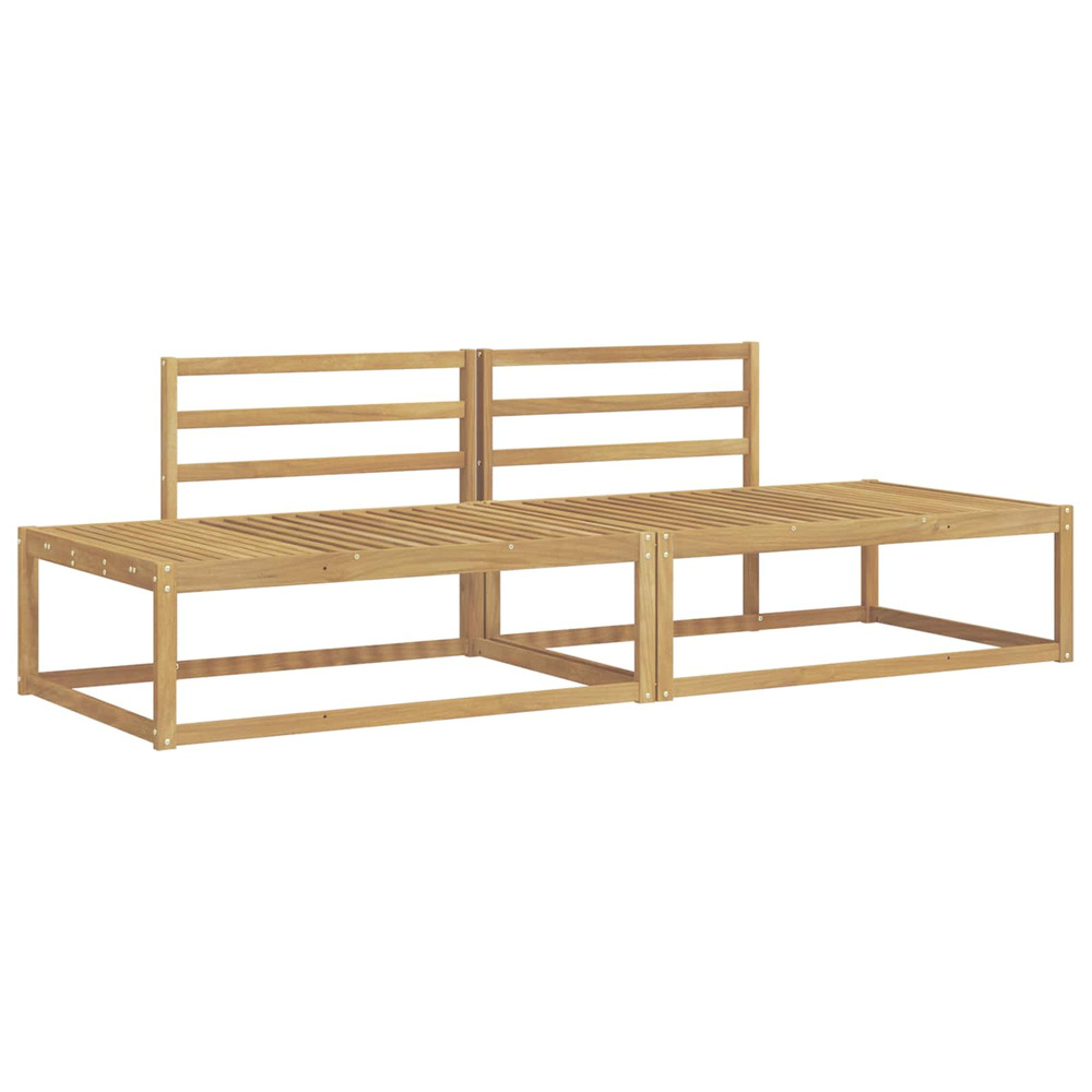 Ensemble de canapés d'extérieur blanc 230,5 x 83 x 73 cm