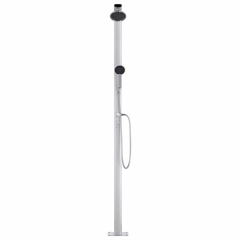 Douche de jardin 215 cm aluminium