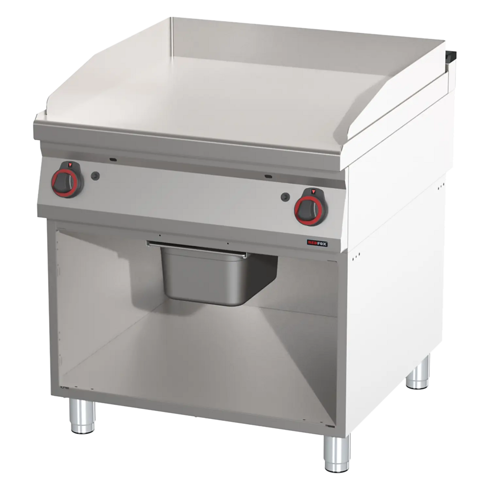 Plaque de cuisson lisse - fth 90/80 g - redfox