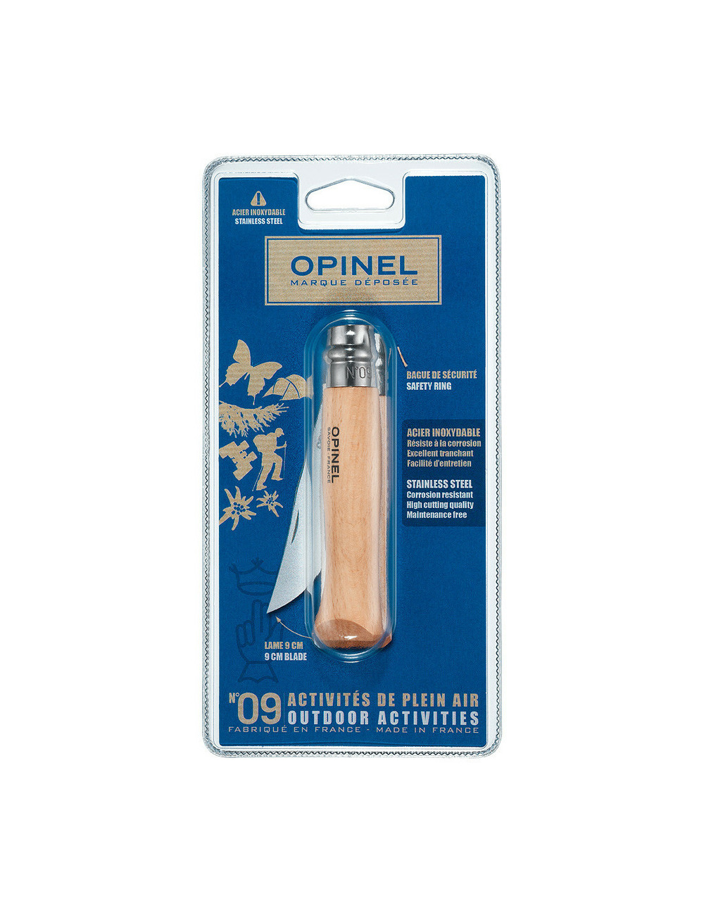 Opinel blister n°8 inox - opinel