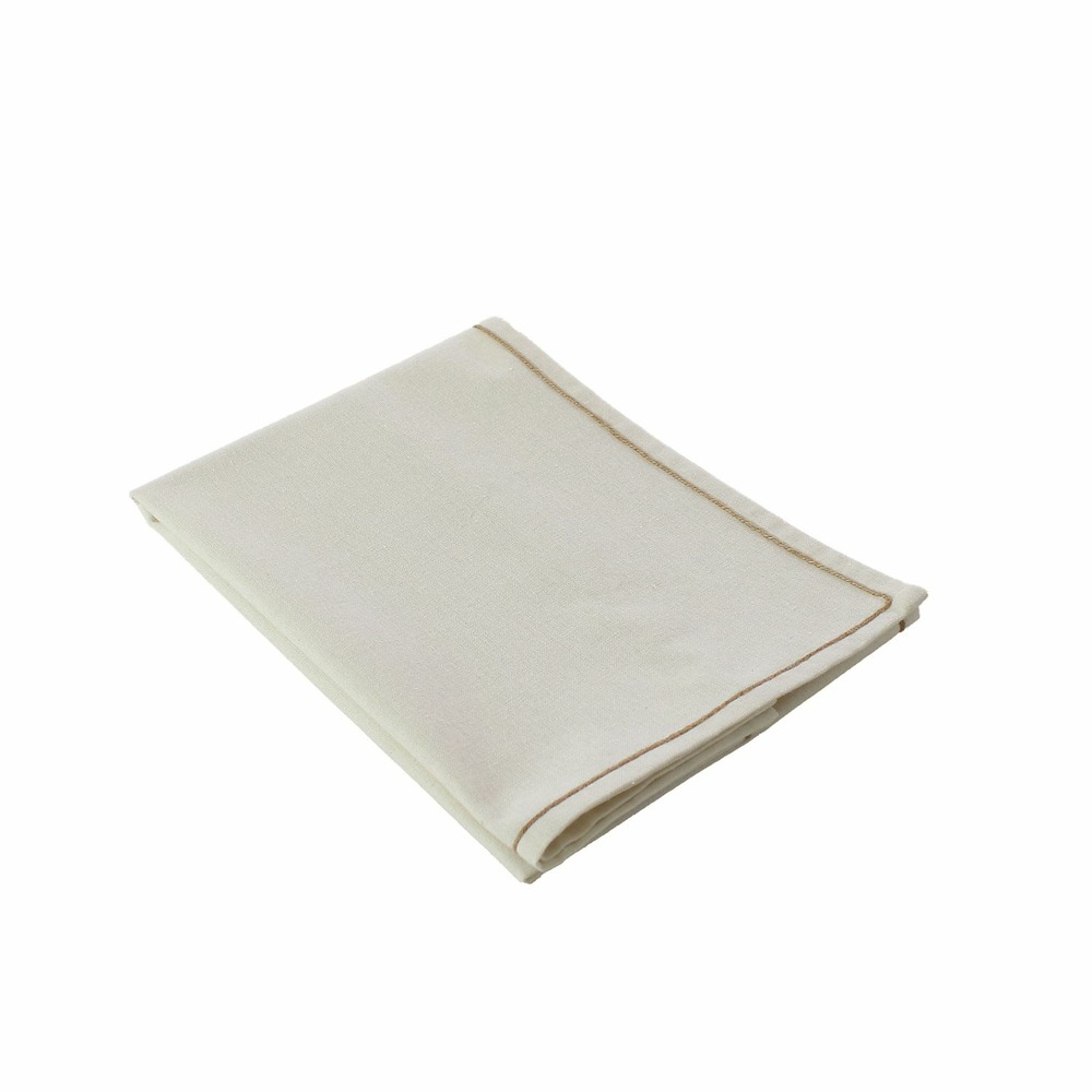 Chemin de table avec bordure jute lina