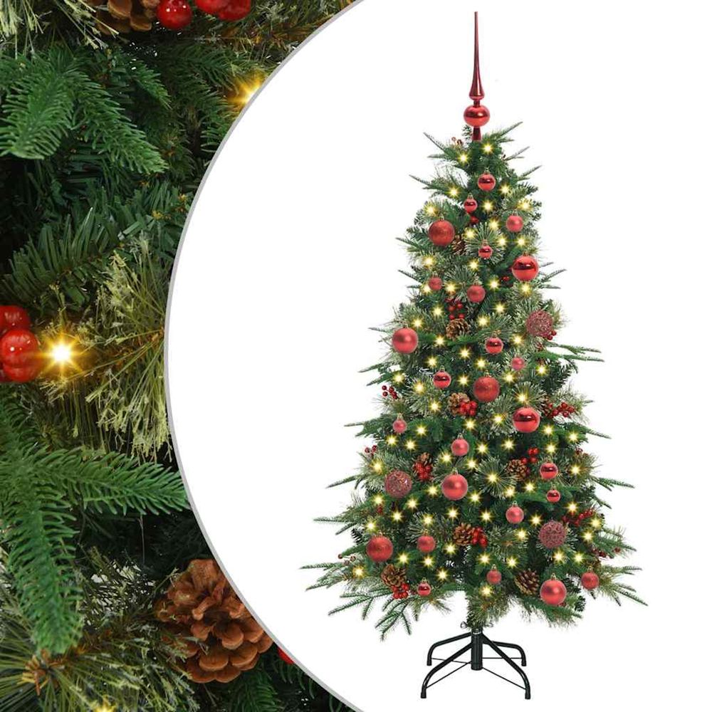 Sapin de noël artificiel à branches articulées vert 150 cm