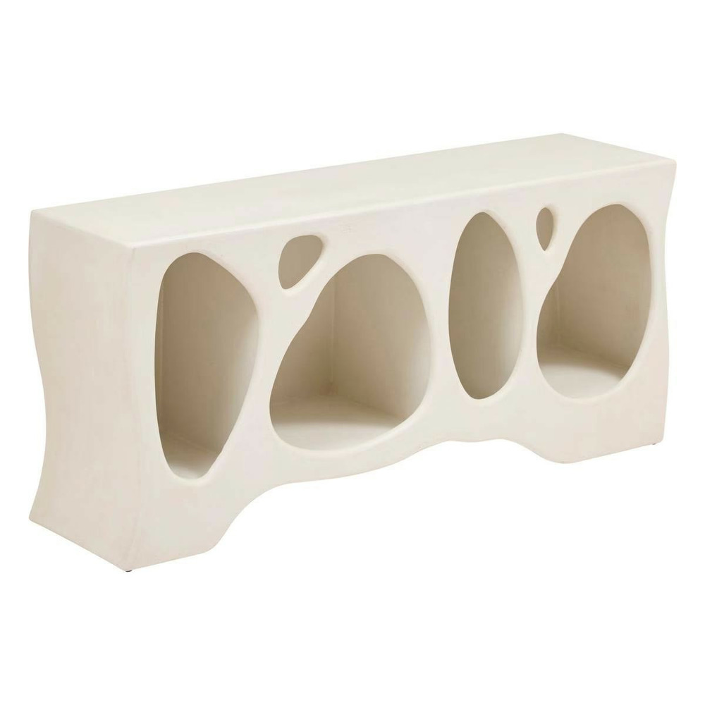 Meuble bas organique 4 niches 