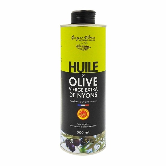 Huile d'olive de nyons aop - georges nivier - bidon 50cl
