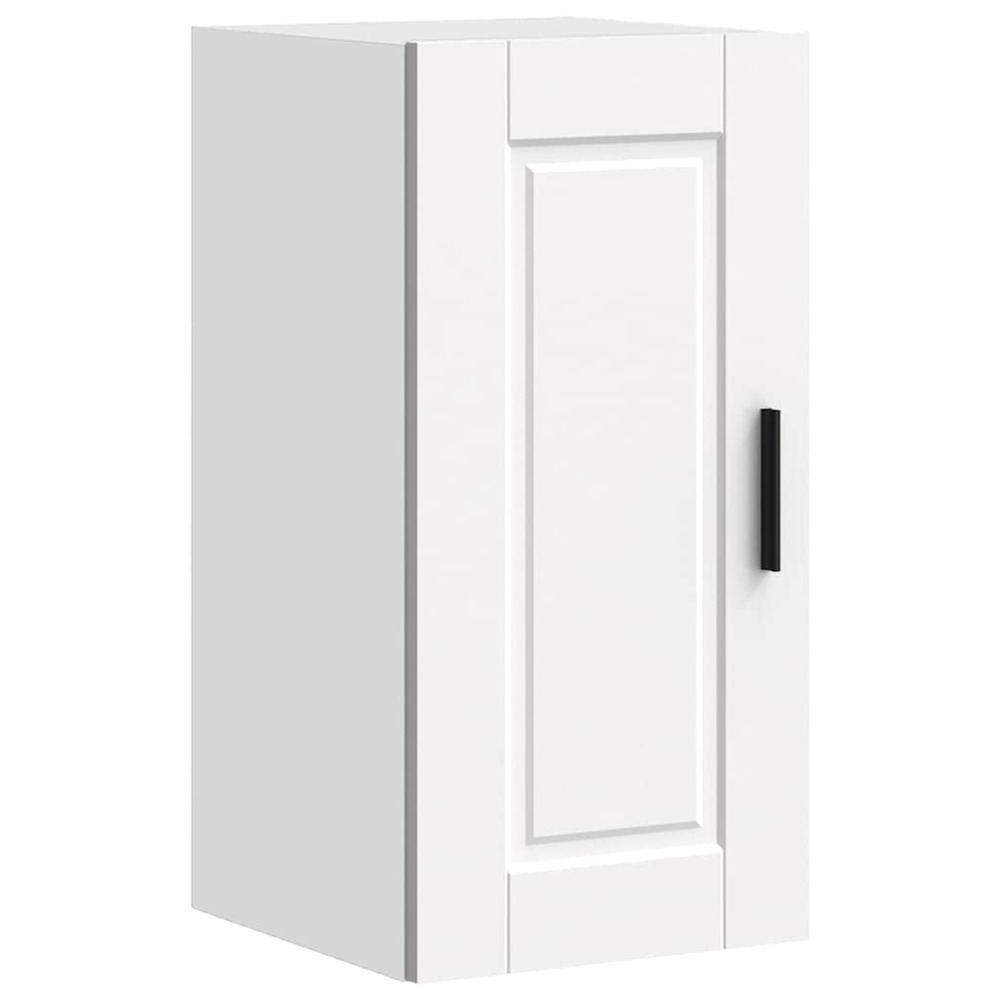 Armoire murale de cuisine porto blanc bois d'ingénierie