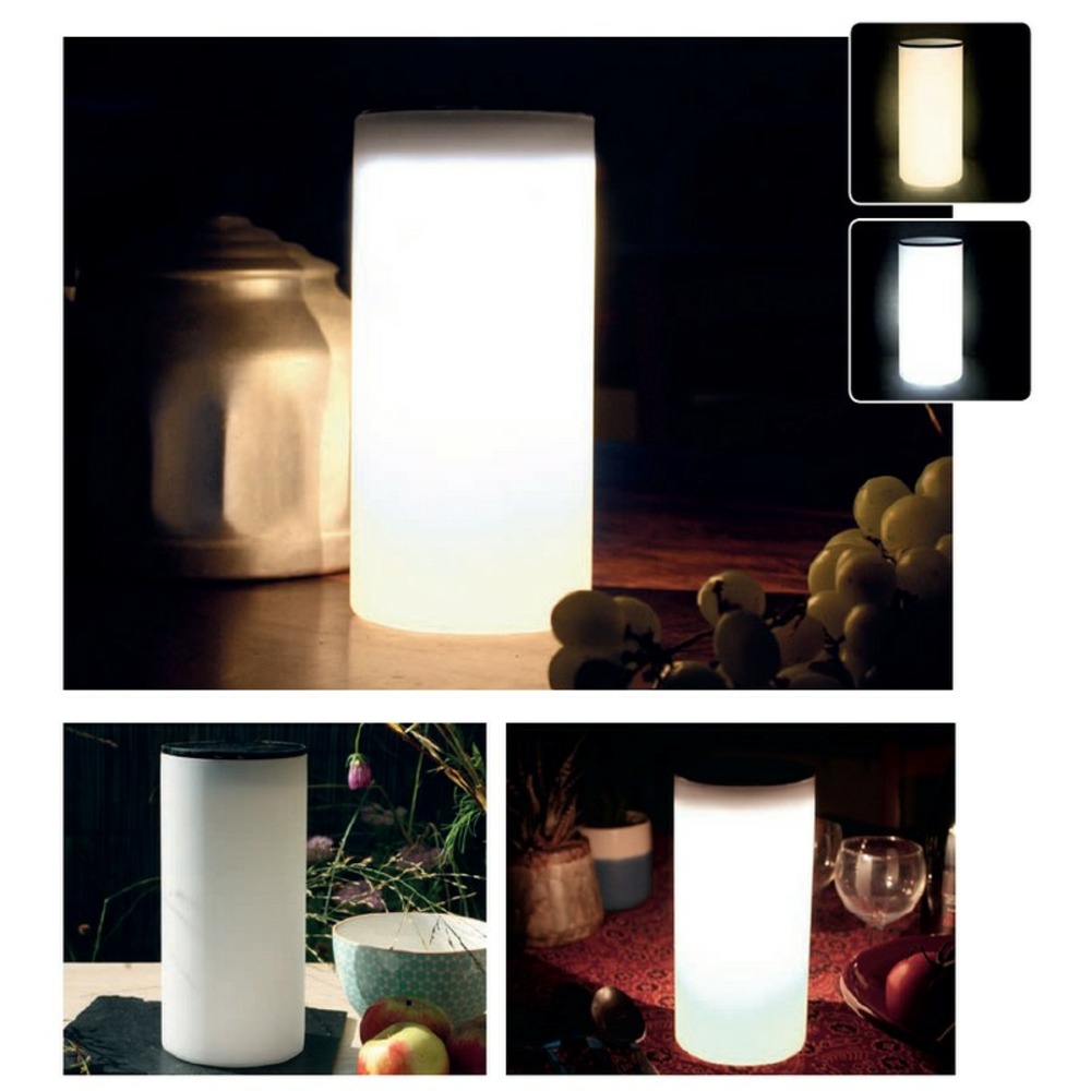 Lampe solaire alba verre fumé 40 lumens