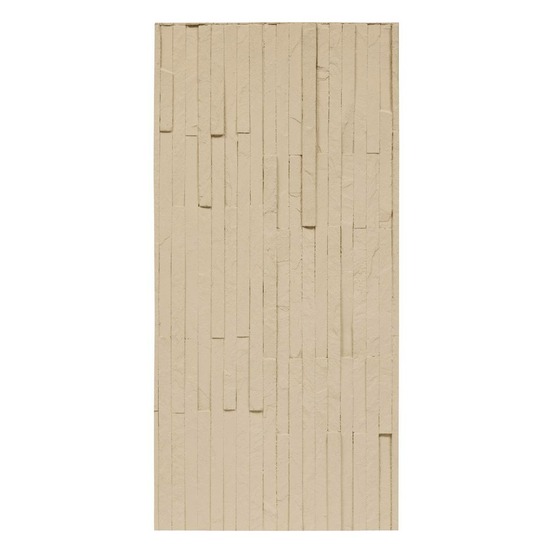 Sticker mural effet parement cary beige 58x28cm