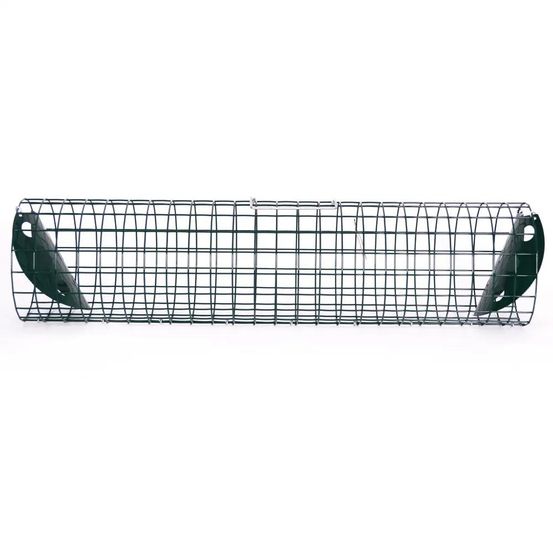 Piège tube à lapins et furets metal ø 15 cm x longueur 60 cm