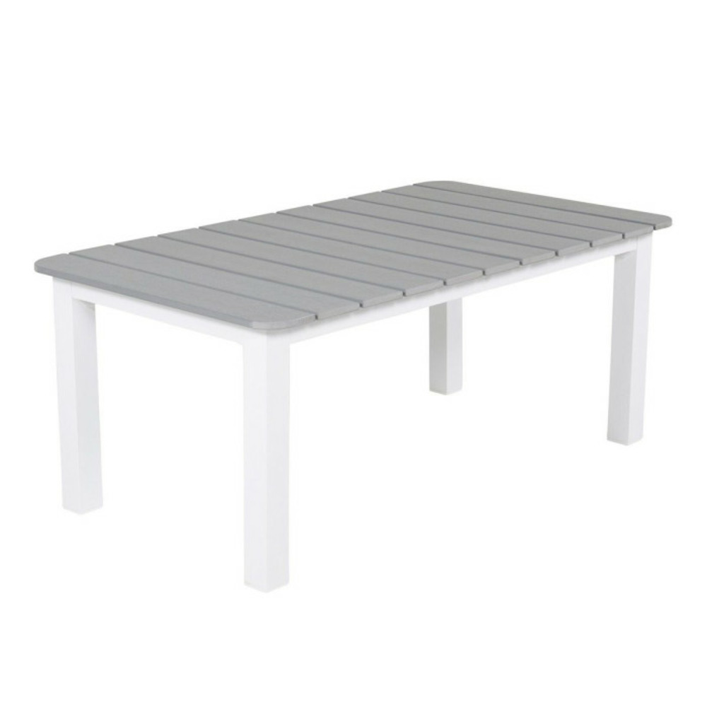 Table basse de jardin parma 110cm gris