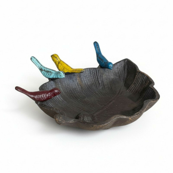 Mangeoire feuille gourmande 23x18x7cm