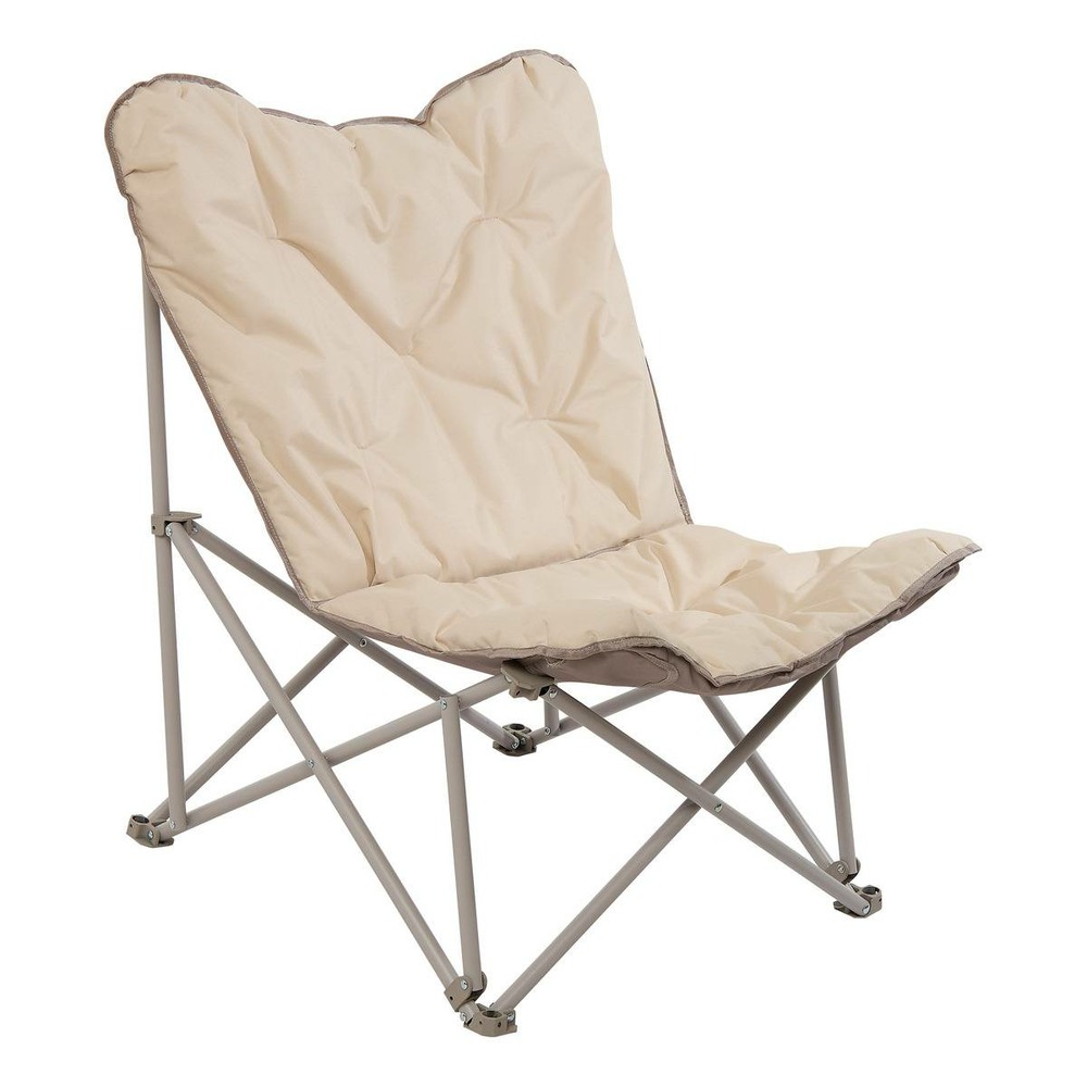 5five - fauteuil camping pliable beige