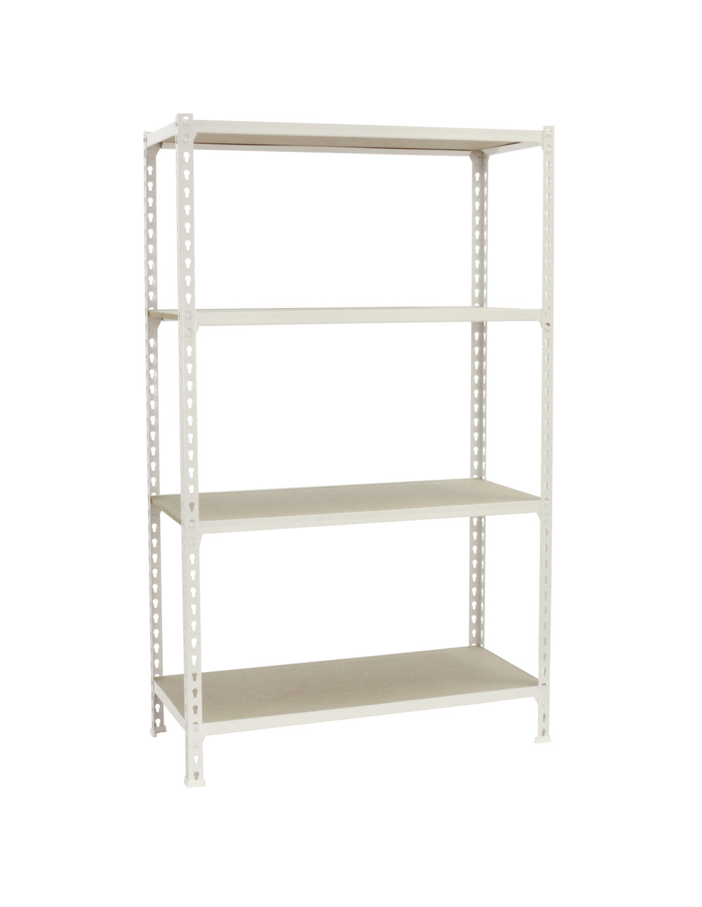 Etagère légère sans vis maderclick plus 4/500 1500 blanc/bois blanc/bois 1500x1000x500 - simonrack