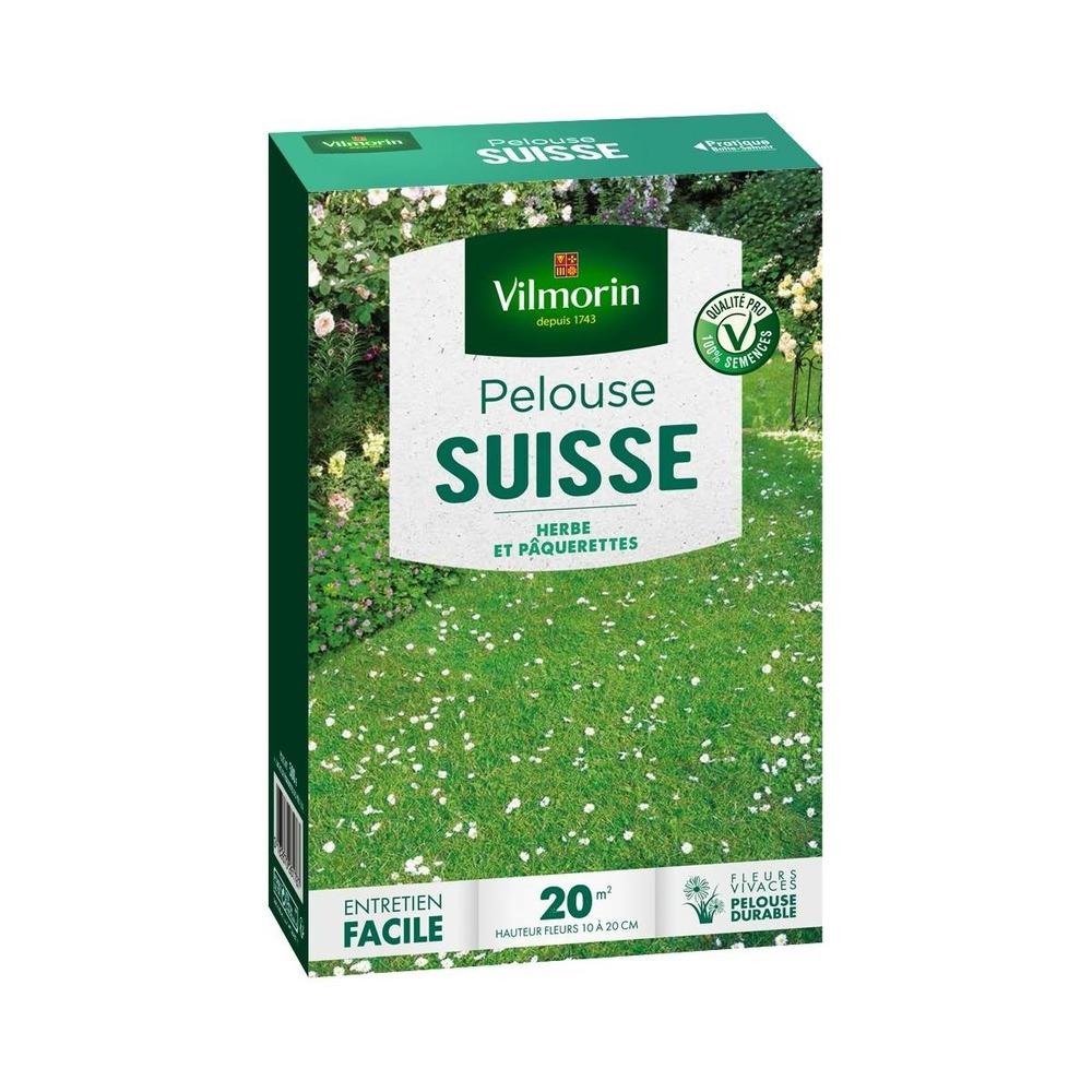 Pelouse suisse 500gr vilmorin
