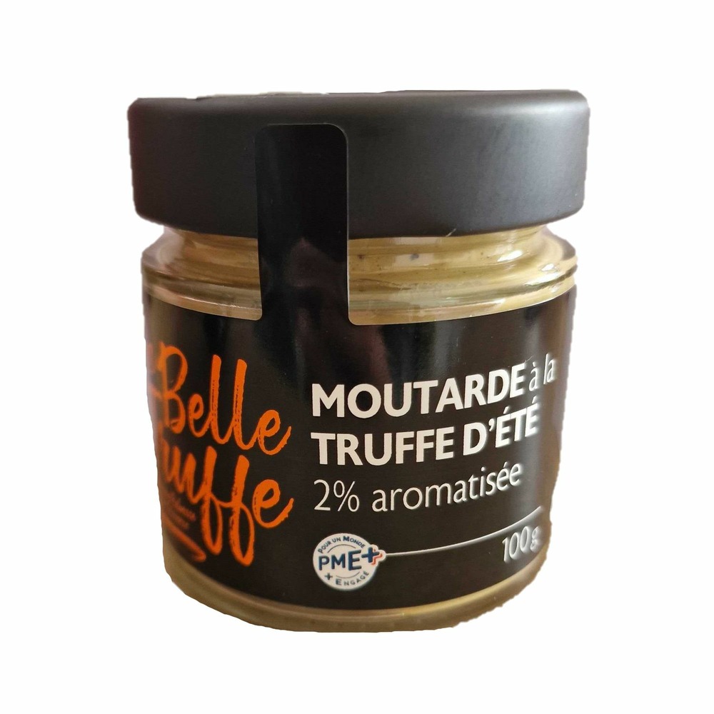 Moutarde à la truffe d'été 2% - la belle truffe