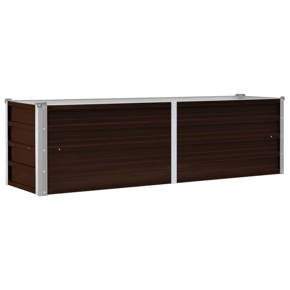 JARDINIERE MARRON 160 X 40 X 4-(862642)
