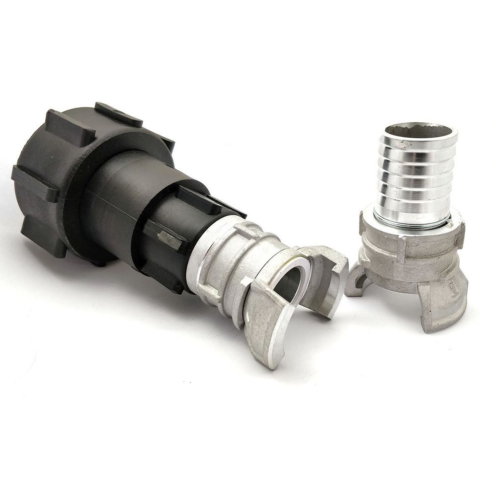 Raccord s60x6 - symétrique guillemin à verrou dn25 et demi raccord avec douille