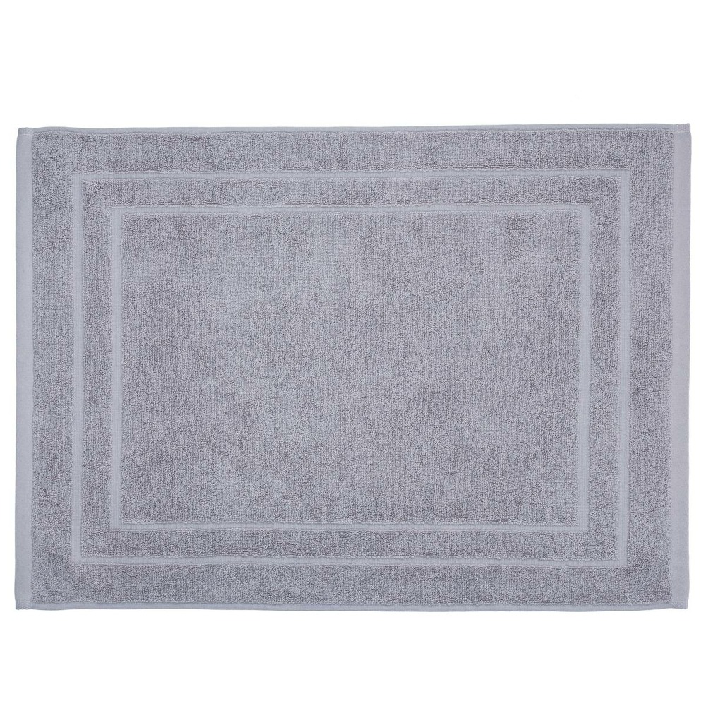 Tapis de bain - coton - gris taupe - 50x70 cm