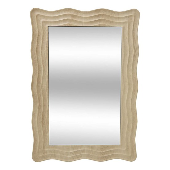 Miroir charlie vague 55x79cm beige