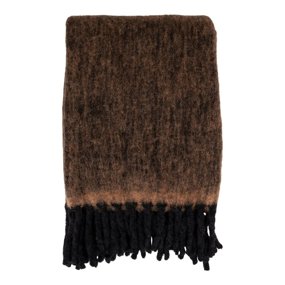 Plaid marron 130 x 170 cm