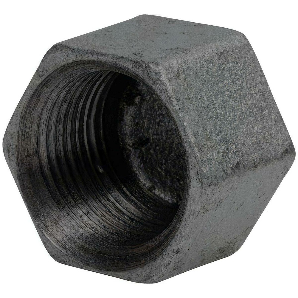 Bouchon femelle en fonte malléable à cœur noir - 1''1/4