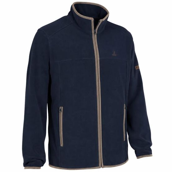 Blouson polaire scotland 4 poches polyuréthane marine s à 4xl