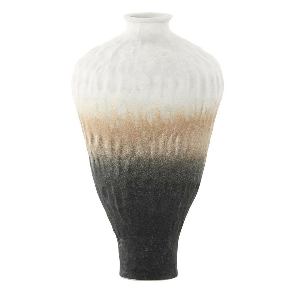 Vase design tricolore 