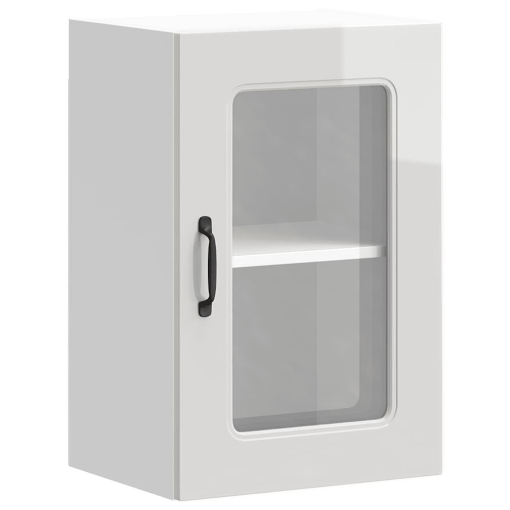 Armoire murale de cuisine avec porte vitrée 