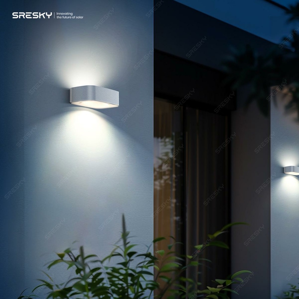 Applique murale solaire dome 700 lumens
