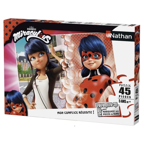 Puzzle marinette vs lady bug 45 pcs