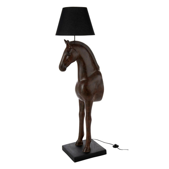 Lampadaire cheval face