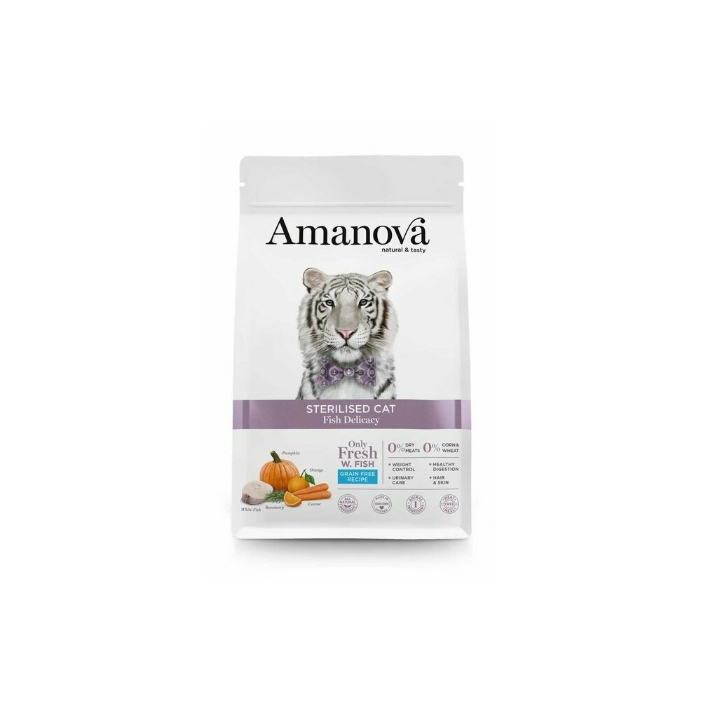 Amanova chat stérilisé poisson 1.5 kg