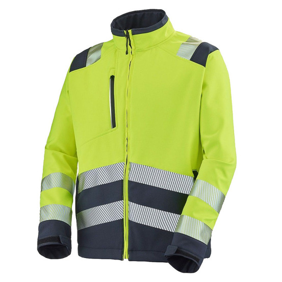 Veste softshell tatras hv jaune bleu marine t3xl cepovett 9s023042 727 3xl