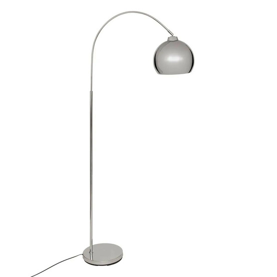 Lampadaire arc en métal
