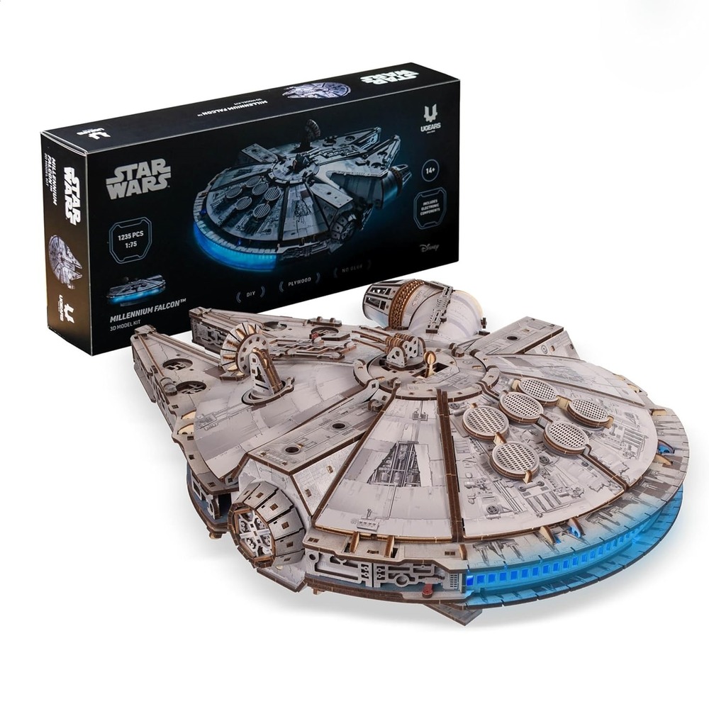 Puzzle 3d faucon millenium star wars
