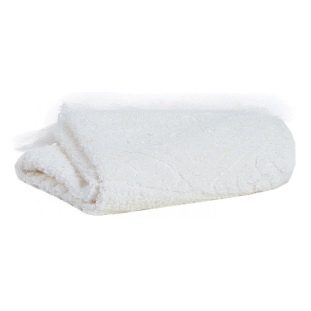 Serviette de toilette zoé craie 50 x 100 cm