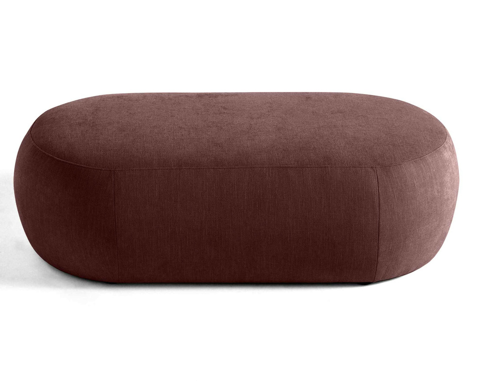 Santorini - pouf modulable - en tissu texturé