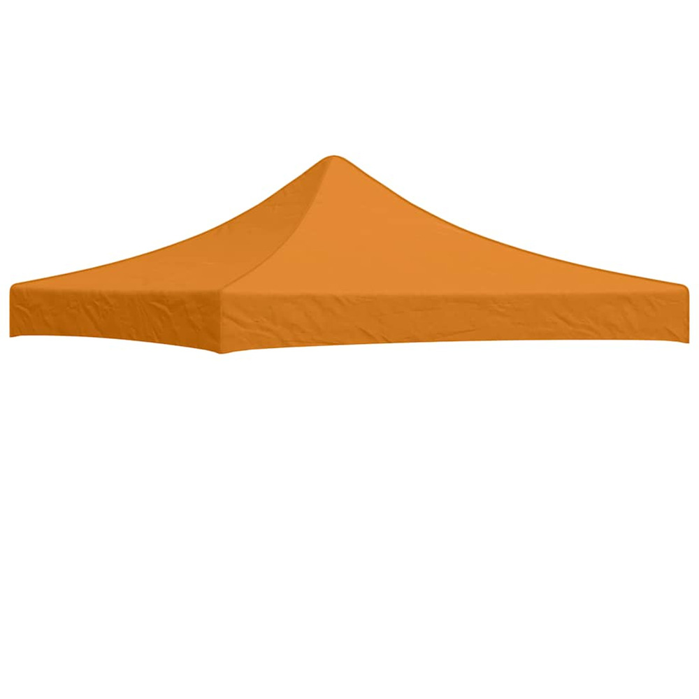 Toit de tente de réception 3x3 m orange 270 g/m²